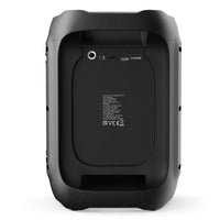 Majority PS100 - Party Speaker 40w Bluetooth Karaoke-DJ-Party-PA System - Black