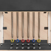 Lifespan Fitness Contour Cadillac Pilates Reformer with Full Trapeze Table (Black)