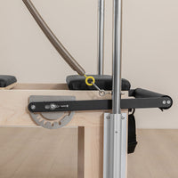 Lifespan Fitness Contour Cadillac Pilates Reformer with Full Trapeze Table (Black)