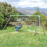 Lifespan Kids Lynx 4 Station Swing Set