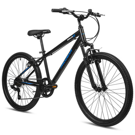 Progear DuraLite 24" Boys 7 Speed Bike - Obsidian