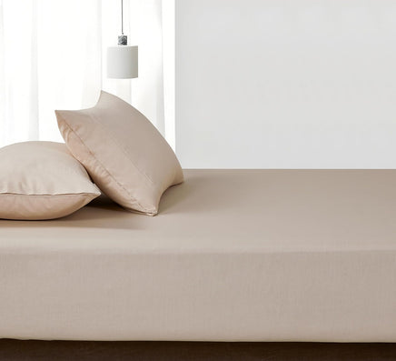 100% Vintage Washed Cotton Fitted Sheet Combo Set – 100% Natural Cotton, Ultra Soft & Breathable – Includes Fitted Sheet &...