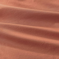 Gioia Casa 100% Cotton Vintage Washed Bed Quilt Cover Set (2Pcs) - Brick - Single