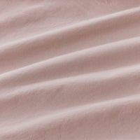 100% Cotton Vintage Washed Bed Quilt Cover Set - Pink - Single