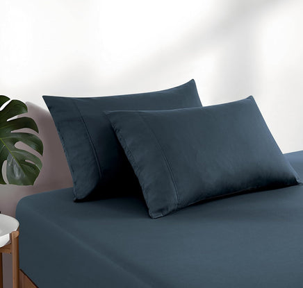 100% Vintage Washed Cotton Fitted Sheet Combo Set – 100% Natural Cotton, Ultra Soft & Breathable – Includes Fitted Sheet &...