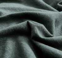 100% Jersey Cotton Quilt Cover Set - Green - Queen