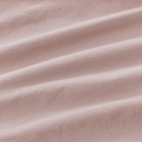 Vintage Washed 100% Cotton European Pillowcase - Luxurious European Pillow Cover - Pink - 1 Pc