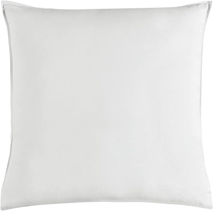 Vintage Washed 100% Cotton European Pillowcase - Luxurious European Pillow Cover - White - 1 Pc