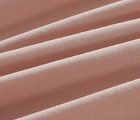 Vintage Washed Microfibre King Pillowcases - Ultra Soft & Skin-Friendly - Set of 2 - 50cm x 90cm (Pink)