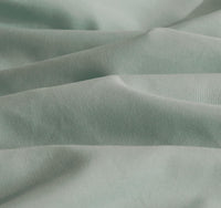 Vintage Washed Microfibre King Pillowcases - Ultra Soft & Skin-Friendly - Set of 2 - 50cm x 90cm (Sage)