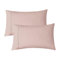 Gioia Casa Vintage Washed 100% Cotton Soft Breathable Sheet Set - Pink - King Single