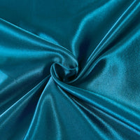 Satin Pillowcases - Silky Soft Polyester Satin with Zipper Closure - Teal, 48cm x 73cm (Twin Pack)