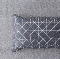 Gioia Casa 100% Cotton Manhattan Reversible Printed Quilt Cover Set - Super King Size