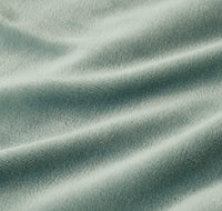 Gioia Casa 2 in 1 Teddy Sherpa Quilt Cover Set and Blanket (Sage Green, Super King)