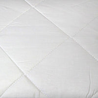 Lightly Quilted Cotton Top Mattress Protector Single