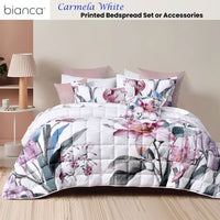 Bianca Carmela White Polyester Bedspread Set Queen