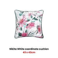 Bianca Nikita White Square Filled Cushion