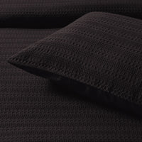 Bianca Kahlani Chocolate Waffle Quilt Cover Set Double