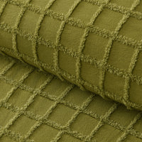 Vintage Design Homewares Parquet Cacti Green Polyester Cotton Quilt Cover Set Single