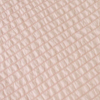 Ardor Ingrid Blush Seersucker Stripe Quilt Cover Set Single