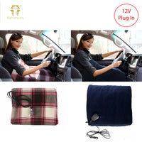 Ramesses Electric heated Car Snuggle 110 x 150 cm Navy