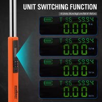3Pc 1/2" Digital Torque Wrench Set Adjustable 17-340N.m / 25-250ft.lb Motorcycle
