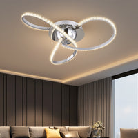 Irie Dimmable 3 Lights LED Ceiling Light - Chrome