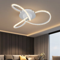 Irie Dimmable 3 Lights LED Ceiling Light - White