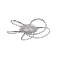 Irie Dimmable 5 Lights LED Ceiling Light - White