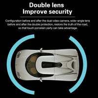 5 Lcd Touch Screen Rear View Mirror Car Recorder with Separate Camera