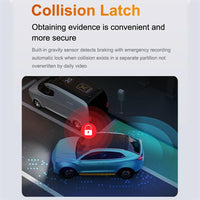 2k Night Vision Car Recorder with Wifi & Mobile App Support