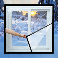 Double-layer Insulation Film for Indoor Windows - 1.5x1.8m Windproof Soundproof