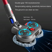 Electric Vacuum Cleaner with Integrated Mopping Head and Water Tank - Includes 6 Rag Pieces - For Dyson V15