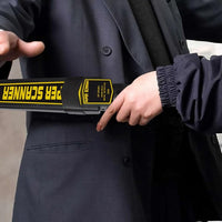 Hand-held Portable Metal Detector - Black