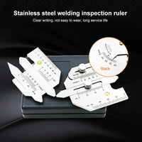 Stainless Steel Welding Ruler for Inspection - Measure Gauge
