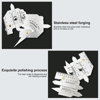 Stainless Steel Welding Ruler for Inspection - Measure Gauge