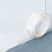 15m Long Window Frame Gap Tape - 5cm Wide Plastic Steel