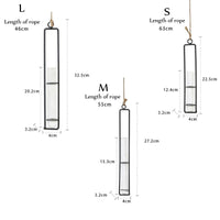 Charming Iron Art Glass Wall Hanging for Home Gardening - Size l