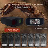 Full Colour 4k Hd Binocular Night Vision for Outdoor Hunting