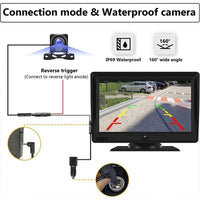 7 Touch Display Car Navigator with Dual-lens Smart Driving Recorder - Portable and Wireless