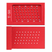 Woodworking L-shaped Ruler for Marking and Fixing - T50 Aluminum Alloy