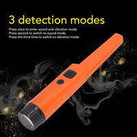 Waterproof Handheld Metal Detector - Mini - Orange