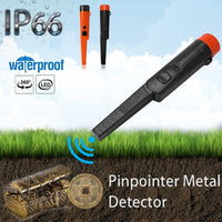 Waterproof Handheld Metal Detector - Mini - Orange