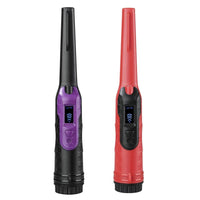 Small Handheld Metal Detector for Outdoor Treasure Hunting - Black Purple