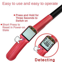 Outdoor Treasure Hunter Metal Detector for Kids - Science Toy - Red