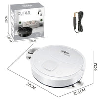 Smart Usb Charging Robot Vacuum Cleaner - Automatic Cleaning - Black