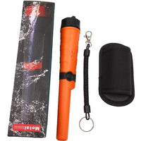 Waterproof Metal Detector with Adjustable Sensitivity - Orange