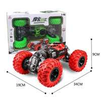 33cm Red 2.4ghz Double-sided Twisted Off-road Rc Toy Car for Kids