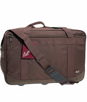 44L Foldable Duffel Bag Gym Sports Luggage Travel Foldaway School Bags - Rust