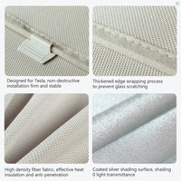 Tesla Model 3 2 Pcs-Only Sunshade Sun Roof